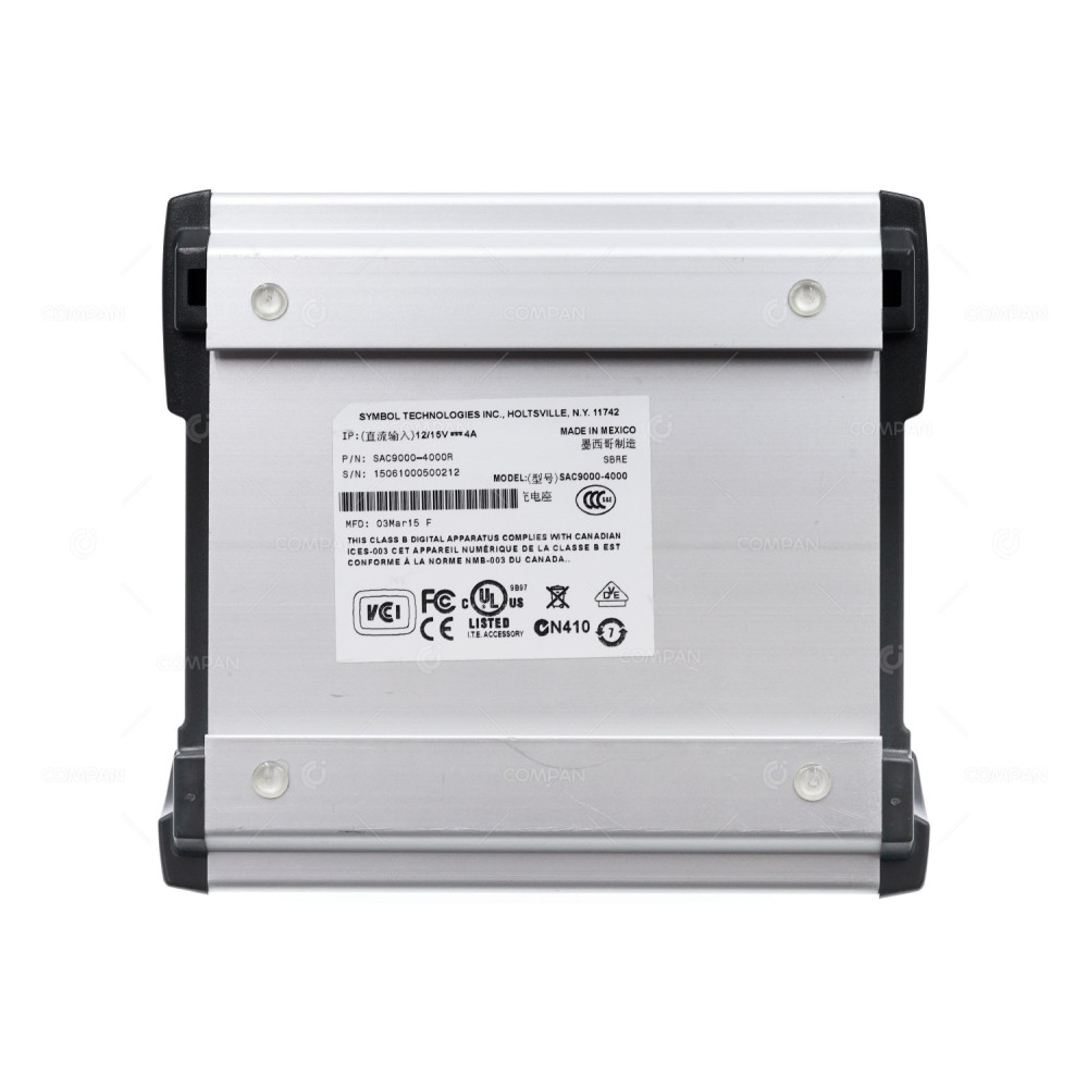 SAC9000-4000R SYMBOL 4 SLOT BATTERY CHARGER FOR MC9200 BATTERIES -