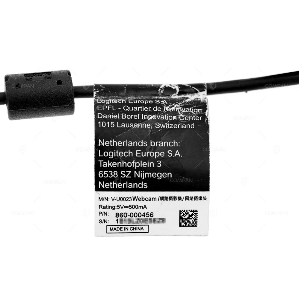 860-000465 LOGITECH C525 720P HD WEBCAM
