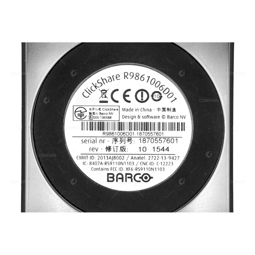 R9861006D01  BARCO CLICKSHARE BUTTON