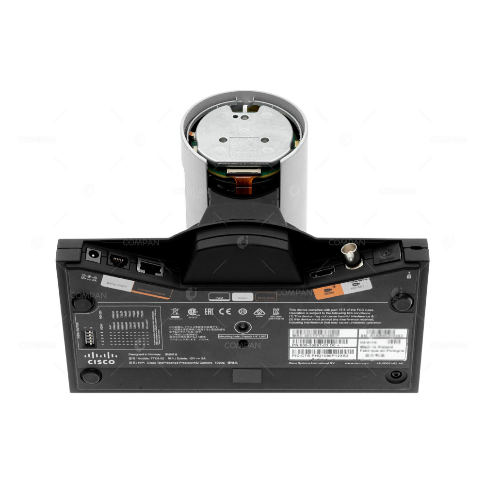 CTS-PHD1080P12XS2  CISCO PRECISIONHD CAMERA 1080P 12X GEN 2 FOR TELEPRESENCE DEVICES