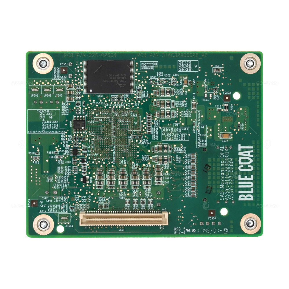 227-02604  BLUE COAT SAS MEZZANINE OPAL CARD