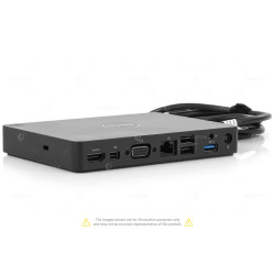 R2JRN  DELL WD15 USB HDMI VGA 130W DOCKING STATION FOR LATITUDE 5280, 5285, 5389, 5480, 5580, 7280, 7285, 7380, 7389, 7480, XPS 13 (9360), XPS 13 (9365)