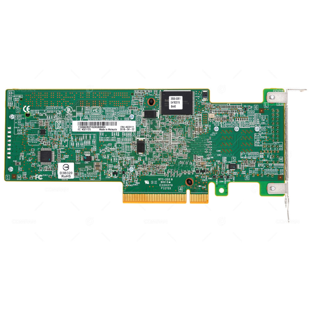 46C9111 LP  LENOVO M5210 RAID CONTROLLER 8X SATA/SAS FOR X3550 X3650 X3750 M4/M5