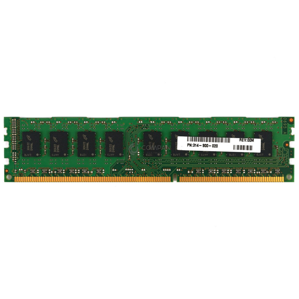 314-900-020 EMC MEMORY 2GB 2RX8 PC3 10600E DDR3 - MT18JSF25672AZ-1G4G1