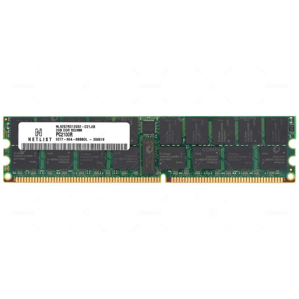 NL9257RD12032-D21JIB NETLIST DDR SDRAM 2GB PC-2100 266MHZ RDIMM CL2.5