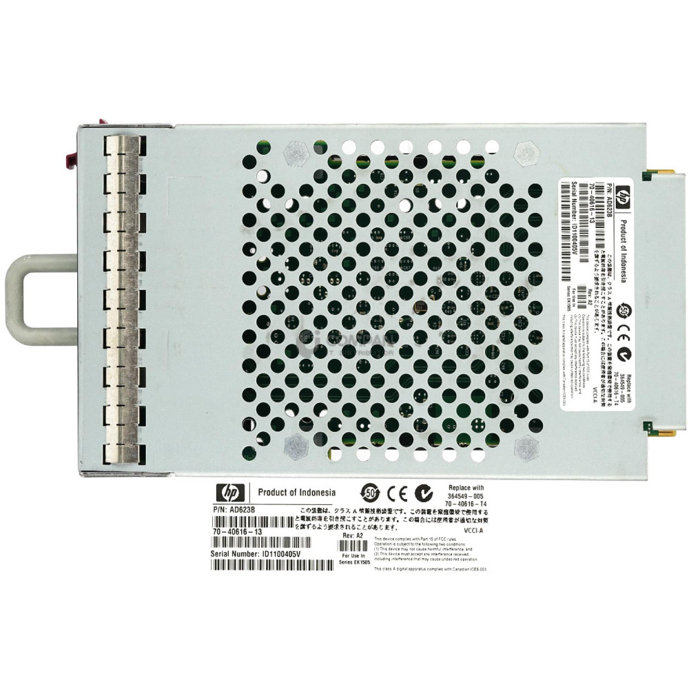 AD623B HP DUAL PORT 2G SFP FIBRE CHANNEL I/O MODULE FOR HP STORAGEWORKS M5314B