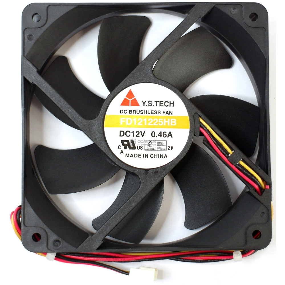 FD121225HB DC BRUSHLESS FAN FD121225HB DC12V 0.46A 3-WIRE 120X25MM