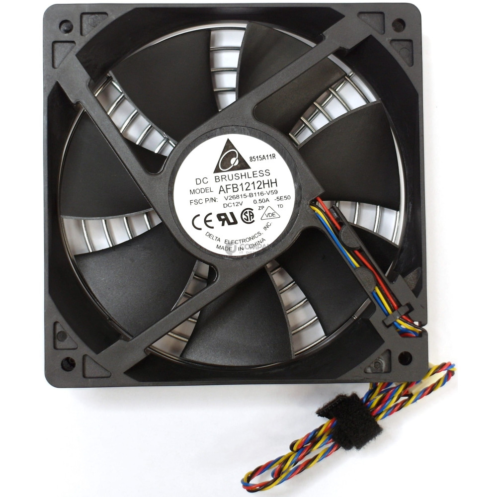 V26815-B116-V59 FUJITSU BRUSHLESS FAN PWM 120X25MM FOR FUJITSU PRIMERGY TX200 S4
