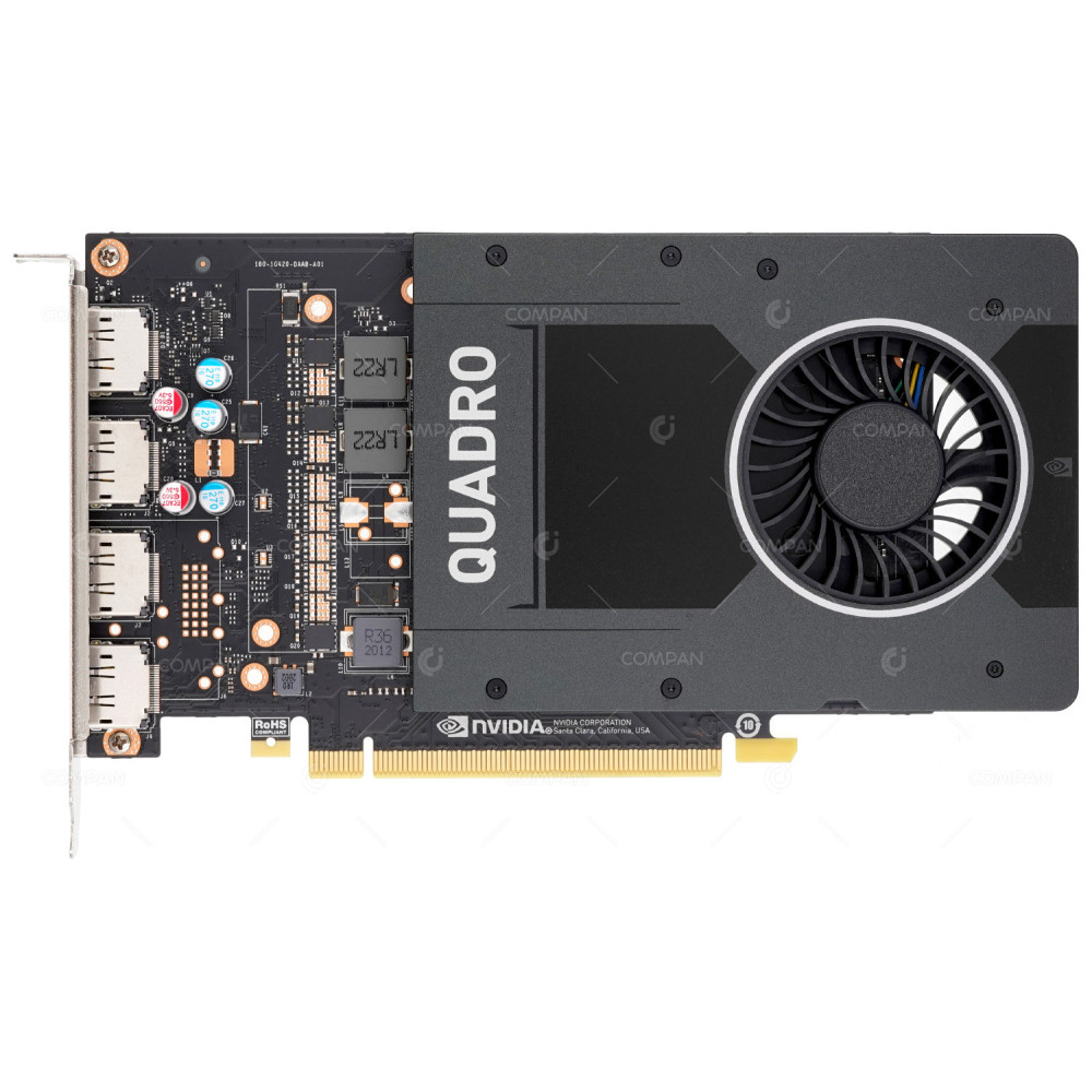 2G8WC  DELL NVIDIA QUADRO P2200 5GB GDDR5X
