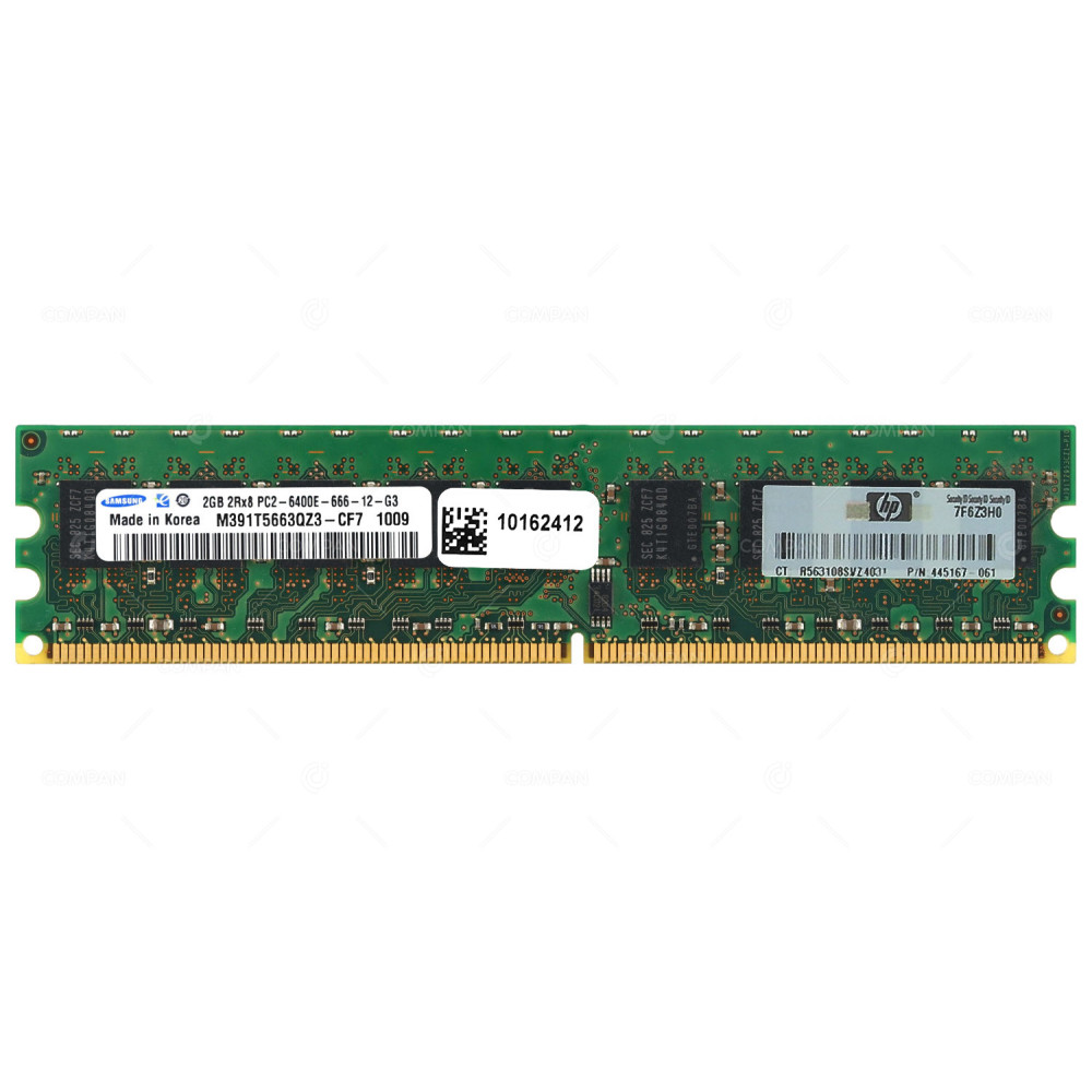 M391T5663QZ3-CF7 SAMSUNG DDR2 SDRAM 2GB 2RX8 PC2-6400 800MHZ UDIMM CL6