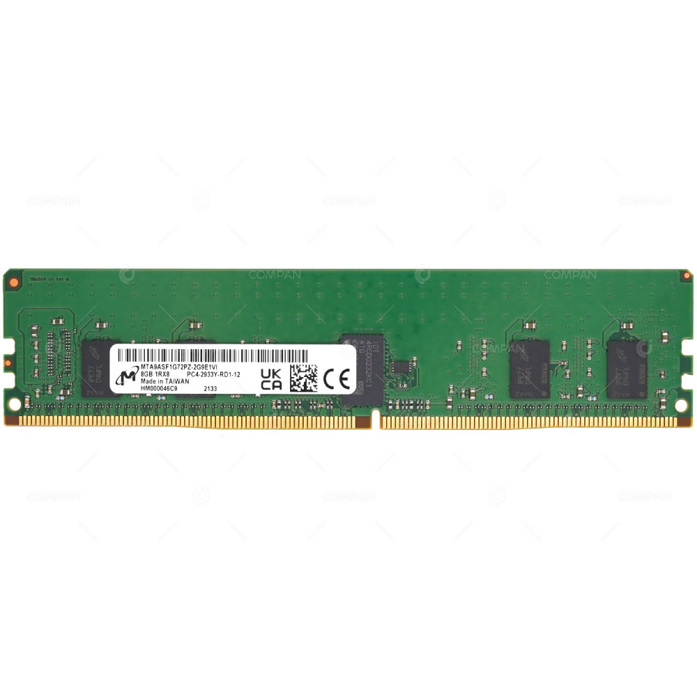 100-532-600-00 2933  EMC DD4 SDRAM 8GB 1RX8 PC4-23466 2933MHZ RDIMM CL21