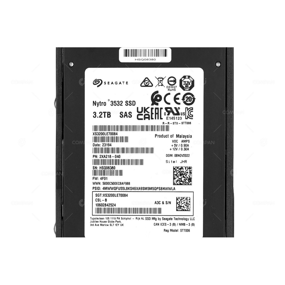 10602842524  FUJITSU SSD 3.2TB SAS 12G MU 2.5" SFF FOR FUJITSU PRIMERGY M4 M5