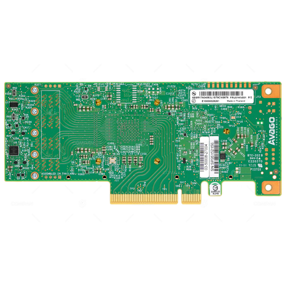 01KN501 NO BRACKET LENOVO 430-16I 12G SAS/SATA RAID CONTROLLER FOR THINKSYSTEM