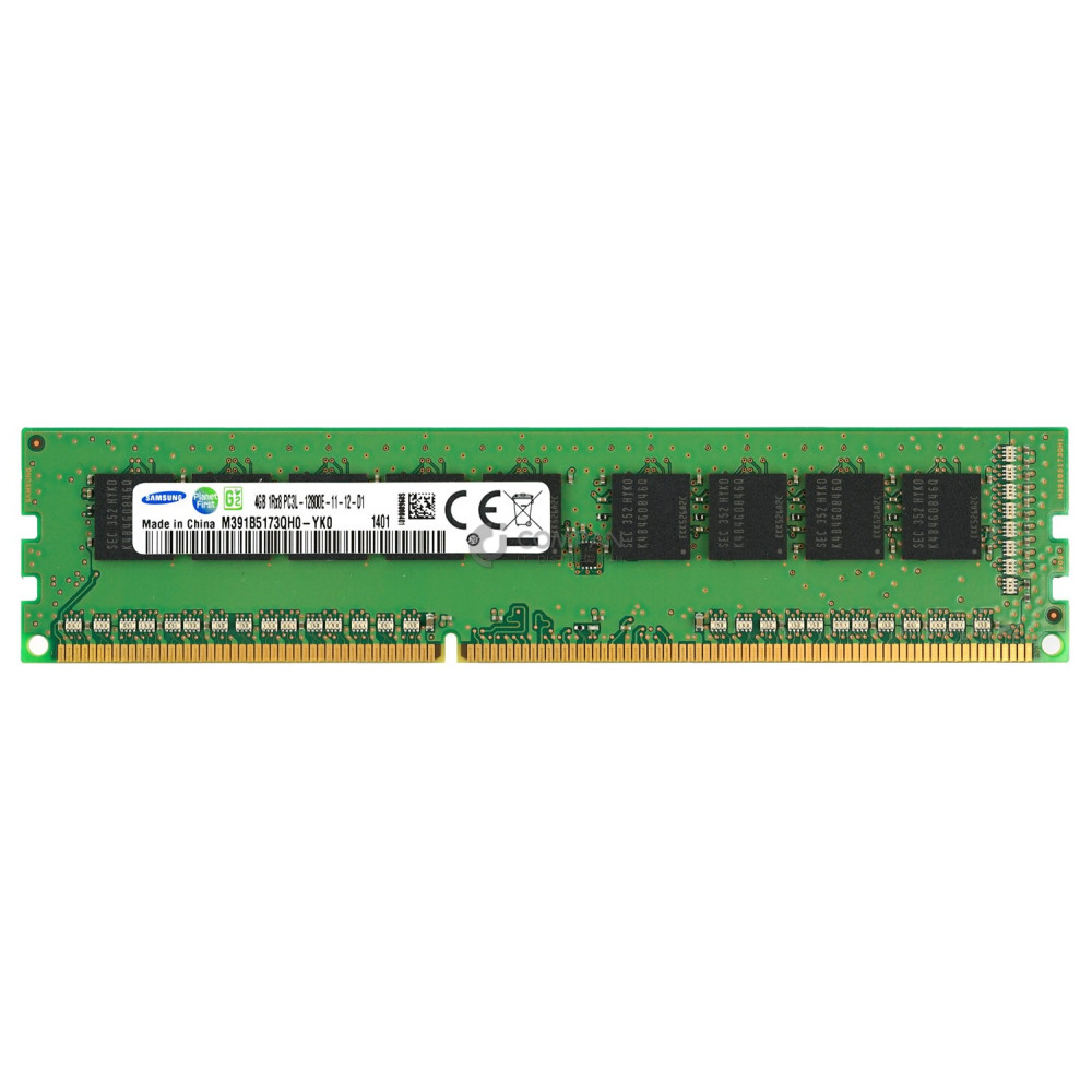 M391B5173QH0-YK0 SAMSUNG DDR3 SDRAM 4GB 1RX8 PC3L-12800 1600MHZ UDIMM CL11