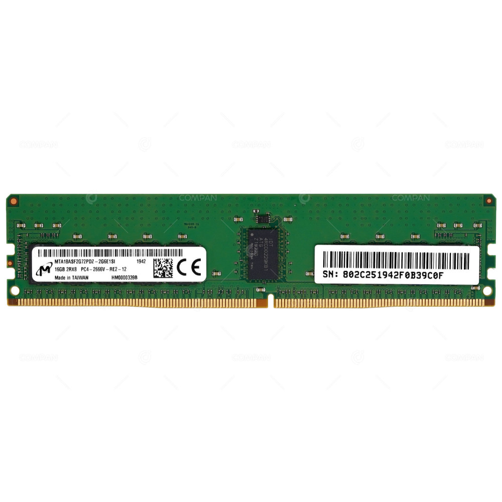 100-532-606-00 EMC DDR4 16GB 2RX8 PC4-21333 2666MHZ RDIMM CL19