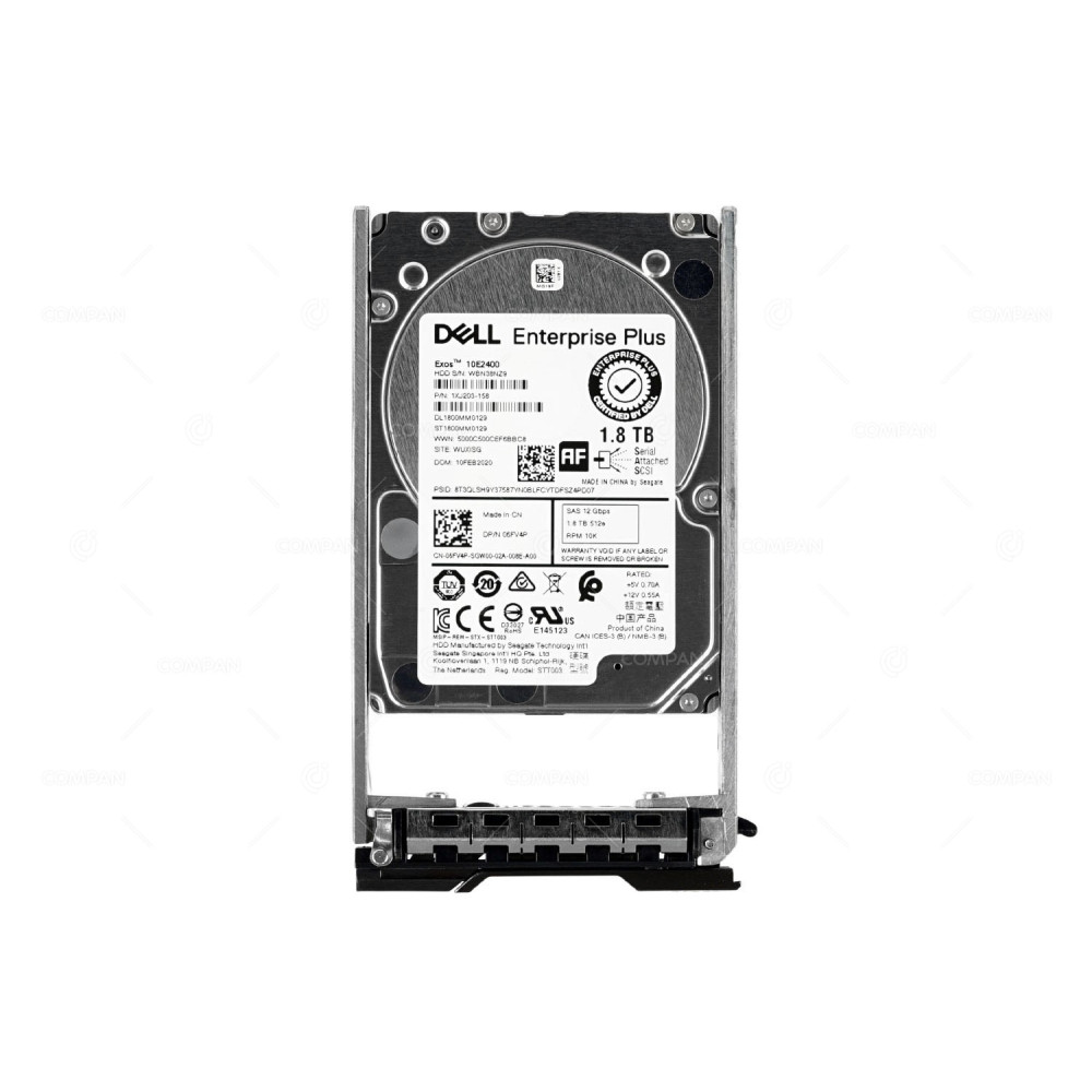 6FV4P CMP DELL HDD 1.8TB 10K SAS 12G 2.5" SFF FOR DELL COMPELLENT SC4020