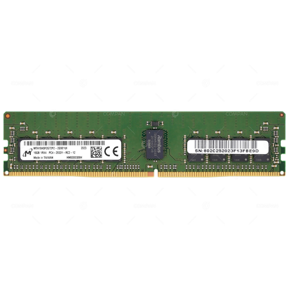 100-564-599-00 2933  EMC DDR4 SDRAM 16GB 1RX4 PC4-23466 2933MHZ RDIMM CL21