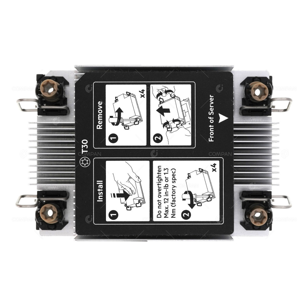 P26491-001 HP 2U HEATSINK SOCKET LGA4189-4 FOR DL380 G10+