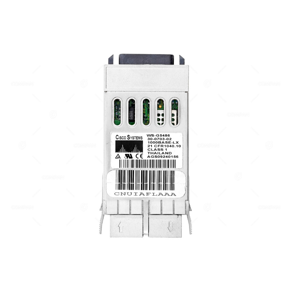 WS-G5486  CISCO OPTICAL TRANSCEIVER MODULE 1G SC SMF 1310NM 10KM