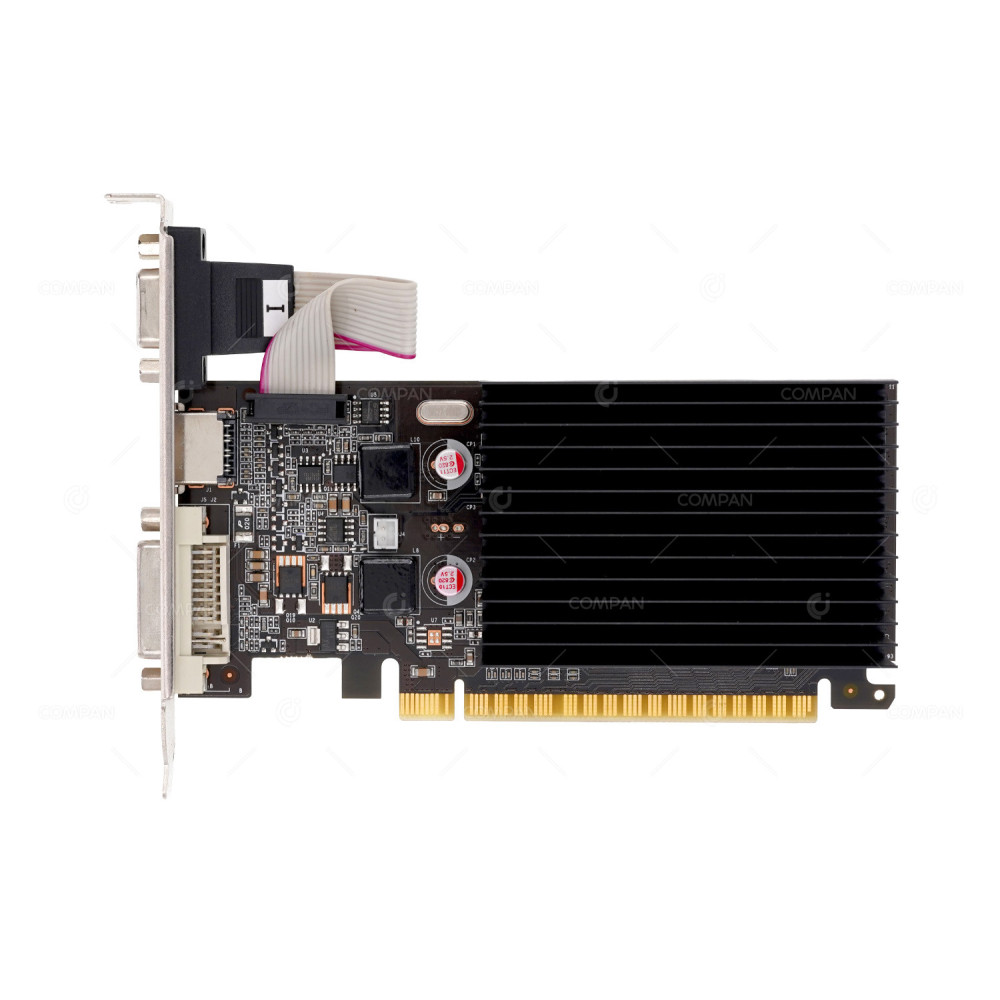 NEAG2100HD53-1193H  NVIDIA GEFORCE GF210 512MB DDR3 32B PCIE X16 DVI HDMI VGA GRAPHICS CARD