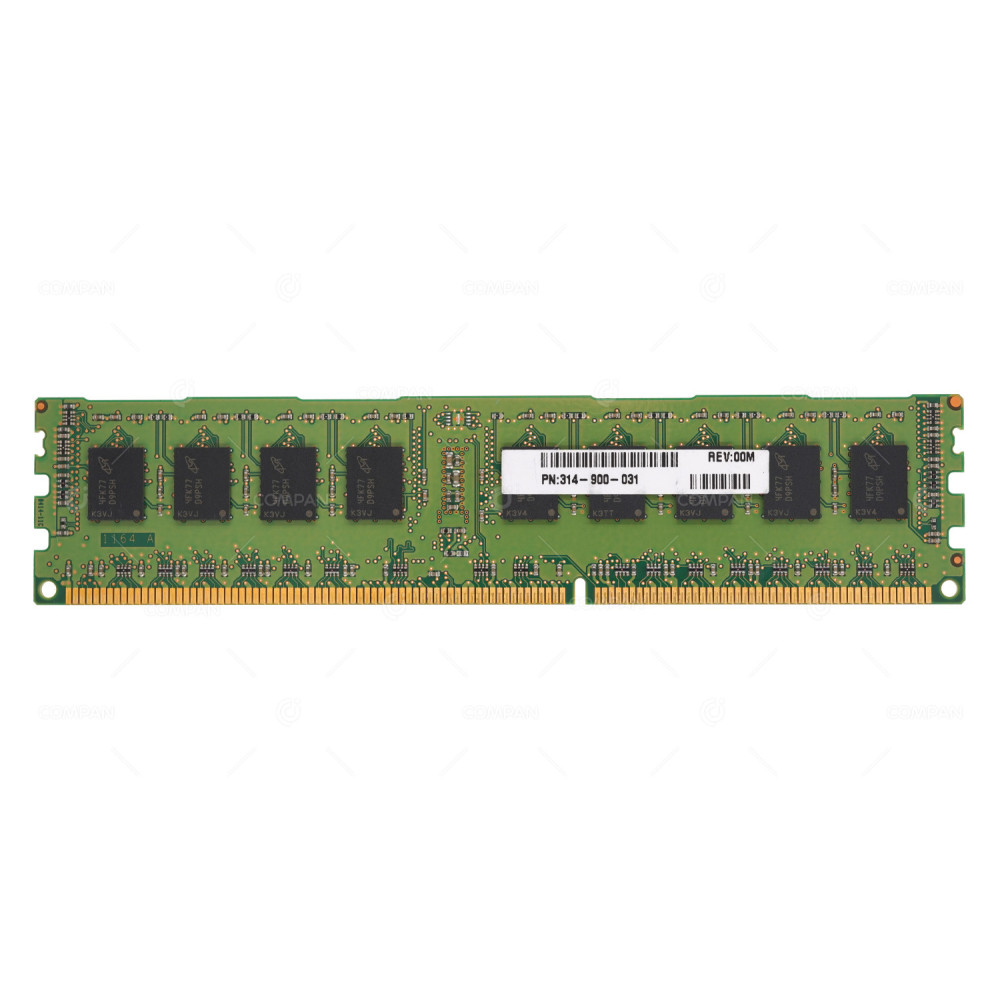314-900-031 12800  EMC DDR3 SDRAM 4GB 2RX8 PC3-12800 1600MHZ RDIMM CL11