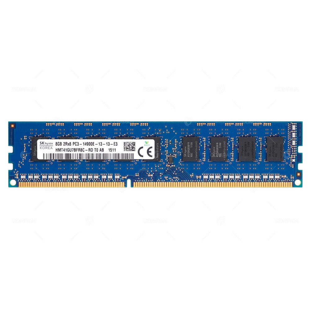 HMT41GU7BFR8C-RD  HYNIX DDR3 SDRAM 8GB 2RX8 PC3-14900E 1866MHZ UDIMM CL13