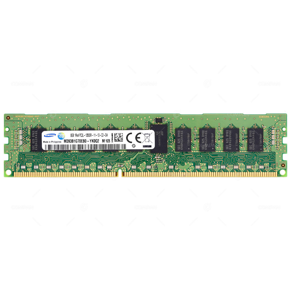 M393B1G70EB0-YK0  SAMSUNG DDR3 SDRAM 8GB PC3-12800 1600MHZ RDIMM CL11