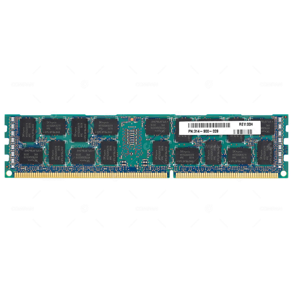 314-900-028 10600  EMC DDR3 SDRAM 8GB 2RX4 PC3-10600 1333MHZ RDIMM CL9