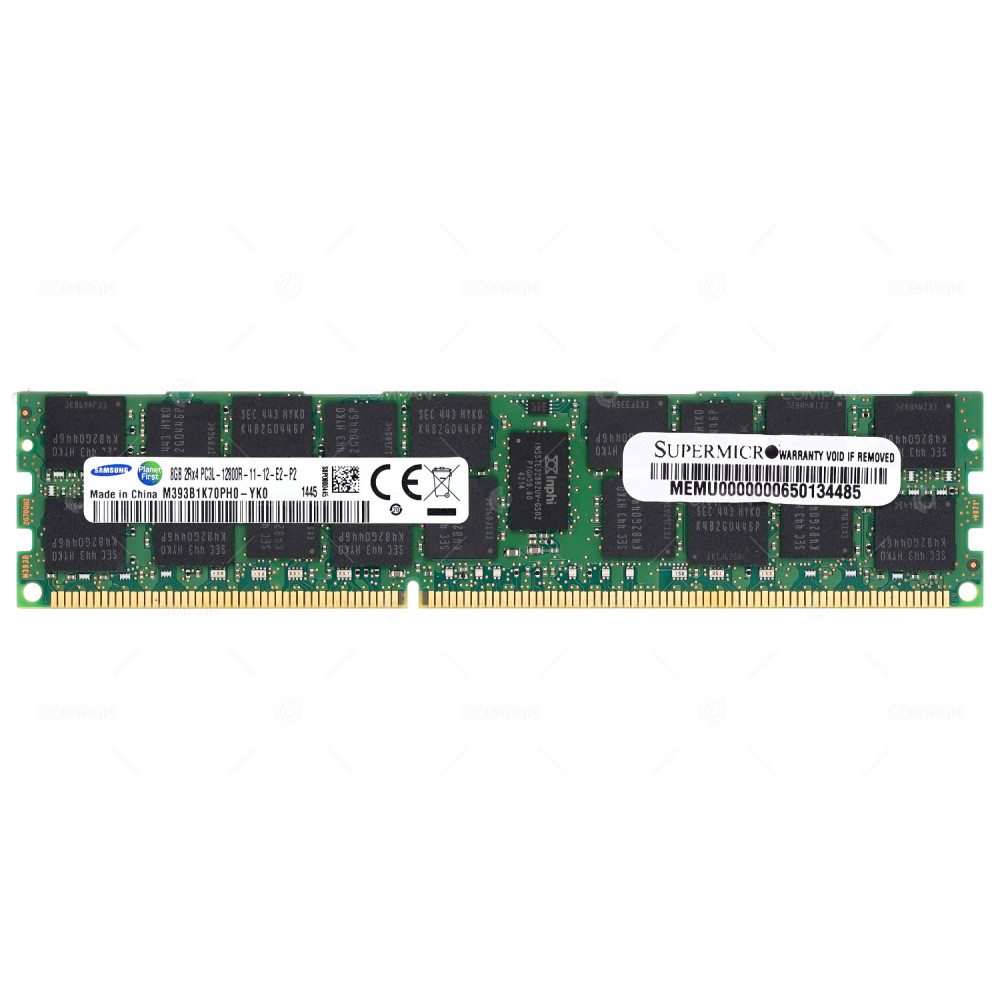 M393B1K70PH0-YK0  SAMSUNG DDR3 SDRAM 8GB PC3-12800 1600MHZ RDIMM CL11