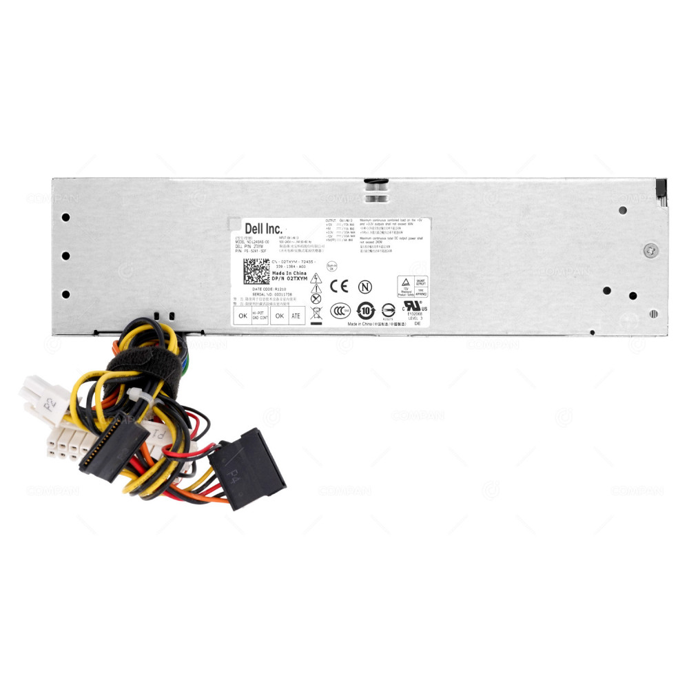 2TXYM  DELL 240W POWER SUPPLY FOR DELL OPTIPLEX 790