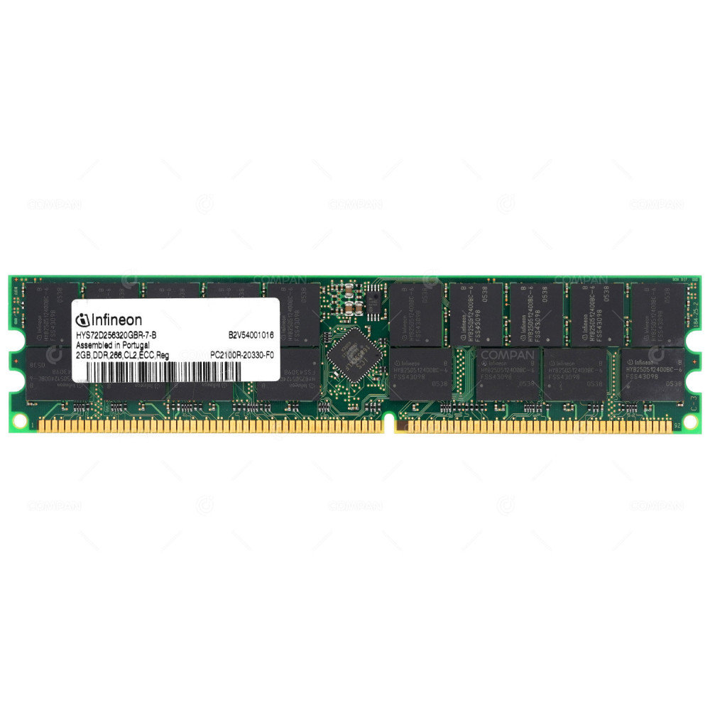 HYS72D256320GBR-7-B MEMORY 2GB PC 2100R DDR -