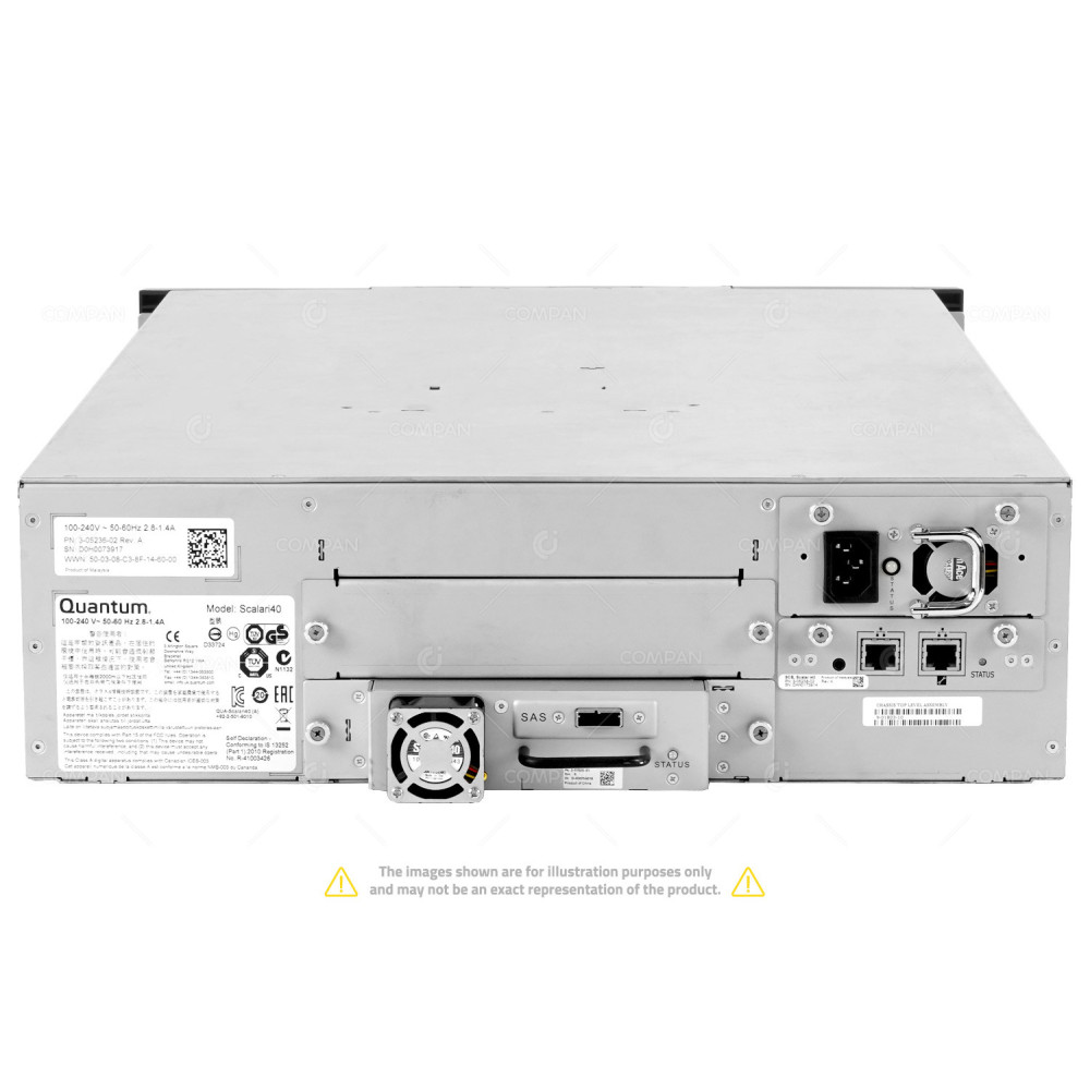 3-05236-01 QUANTUM SCALAR I40 TAPE LIBRARY