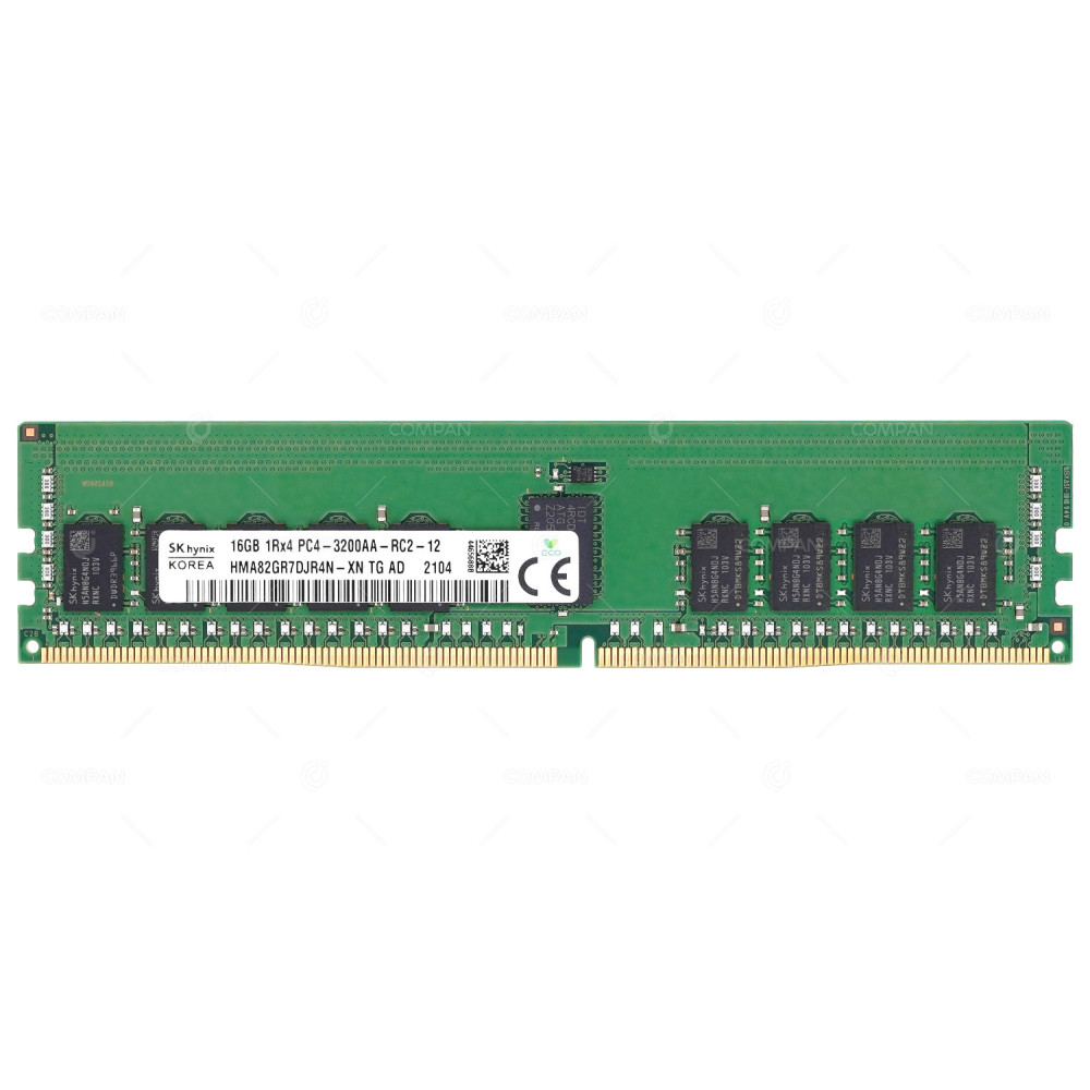 HMA82GR7DJR4N-XN  HYNIX DDR4 SDRAM 16GB 1RX4 PC4-25600 3200MHZ RDIMM CL22