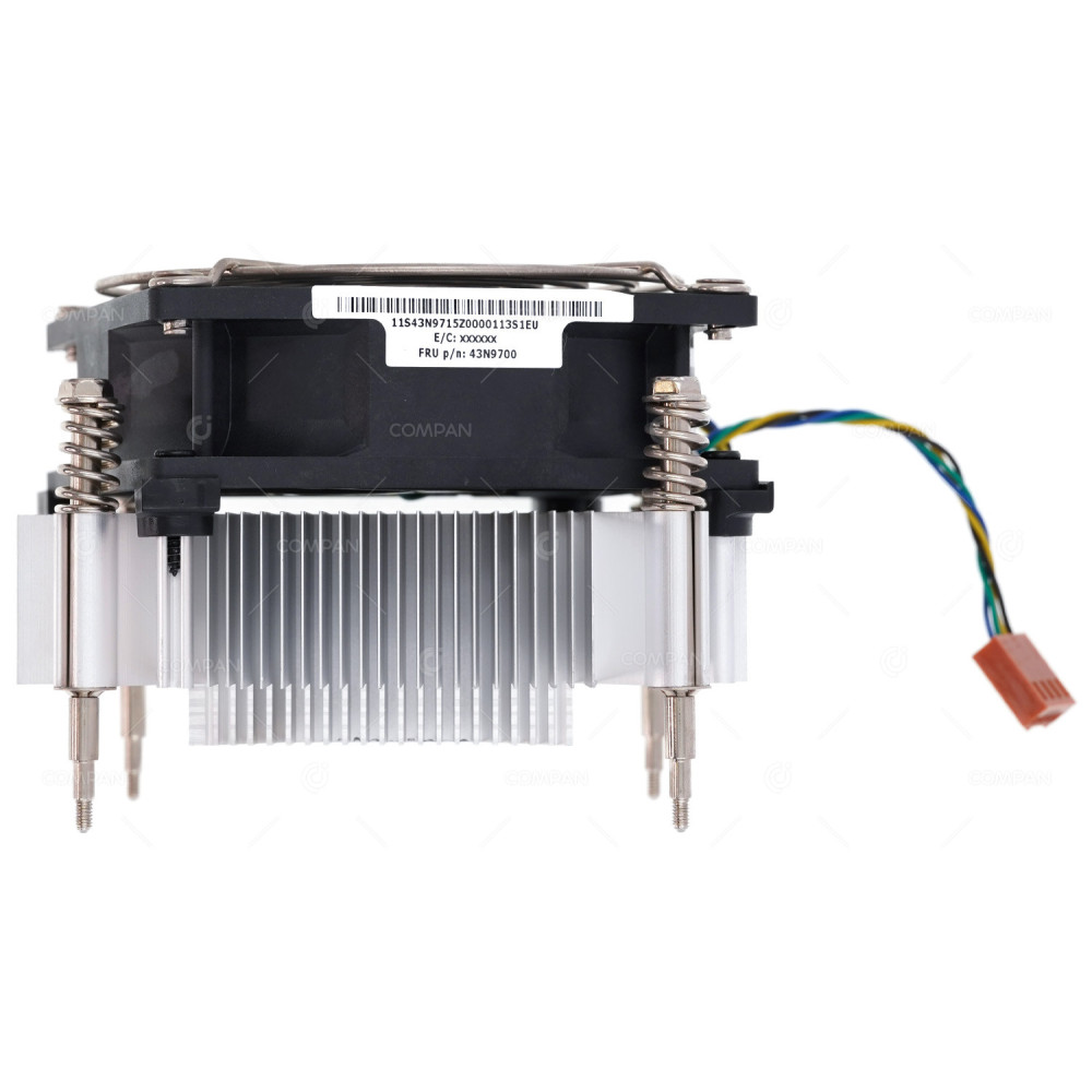 43N9700  LENOVO HEATSINK WITH FAN SOCKET LGA1156 FOR LENOVO THINKSTATION E20