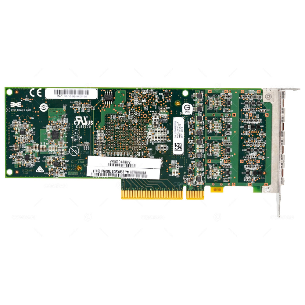 2CE4 LP  IBM ADAPTER 4-PORT 10G SFP+ PCIE X4 FOR IBM PSERIES POWER9