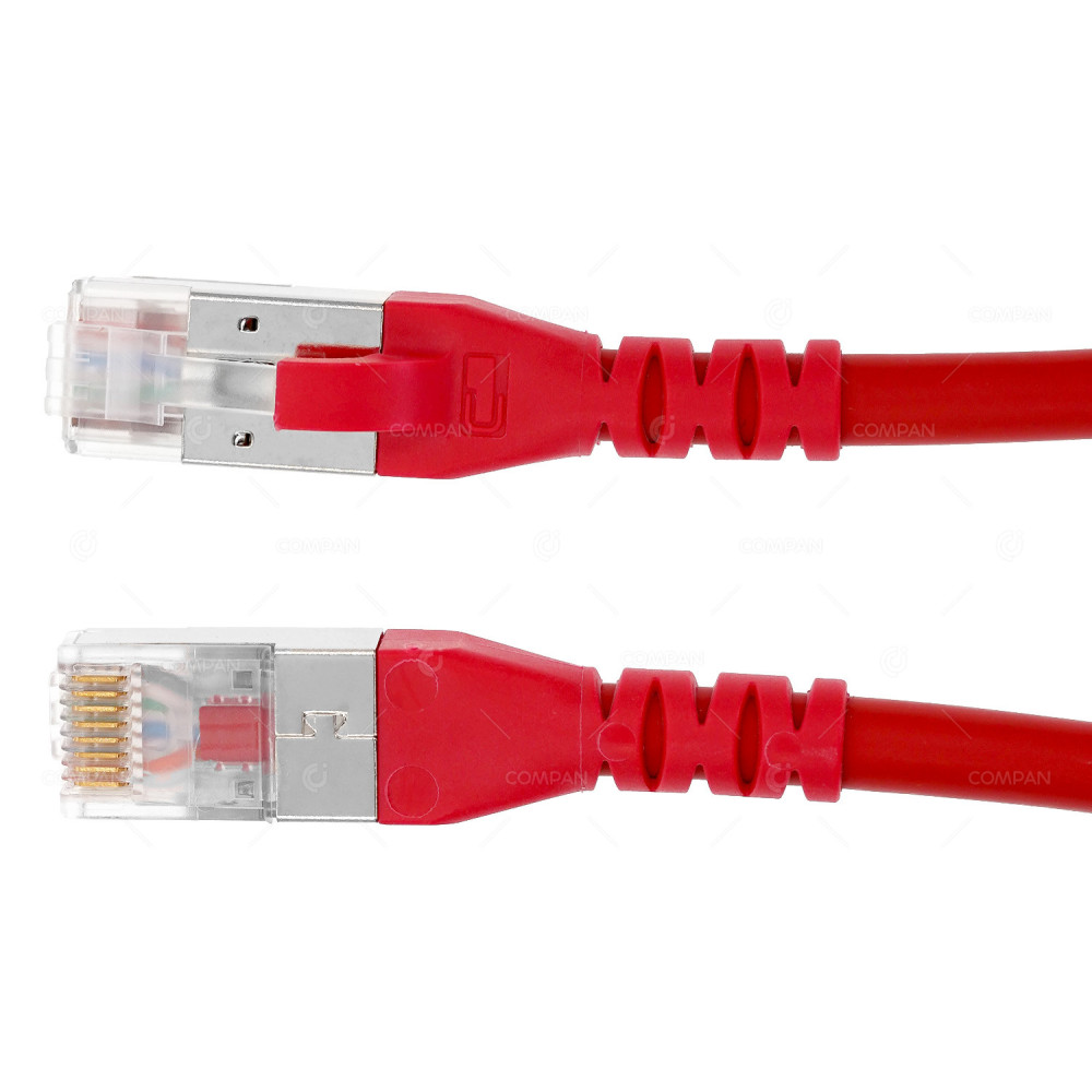 4251122198342  PATCHCORD RJ-45 CAT.6A AWG26 4.5M RED