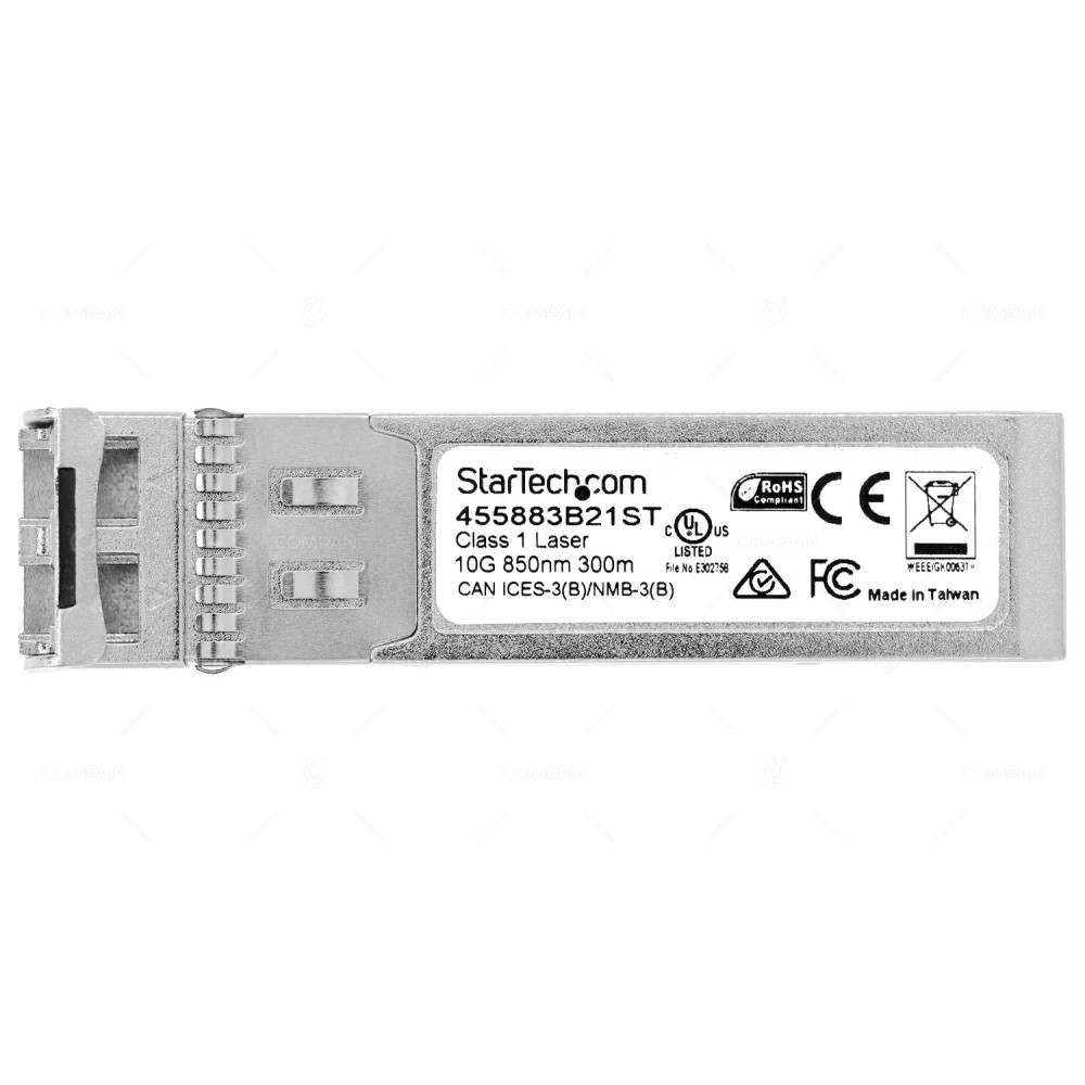 455883B21ST STARTECH OPTICAL TRANSCEIVER MODULE 10G SFP+ LC MM 850NM 300M