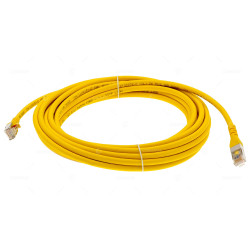 4250184117278  PATCH CORD RJ-45 CAT.6A AWG26 5M YELLOW