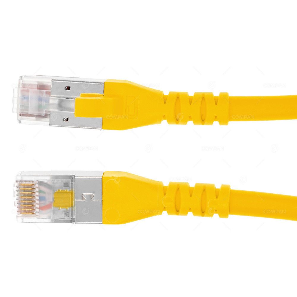 4250184117278  PATCH CORD RJ-45 CAT.6A AWG26 5M YELLOW