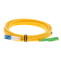 59577.5  FIBER OPTIC PATCH CORD E2000/APC-LC/UPC  SM DX 9/125 3.0MM 5M YELLOW