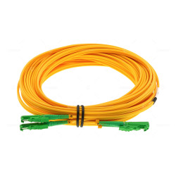 59573.10 3MM  FIBER OPTIC PATCH CORD E2000/APC- E2000/APC SM DX 9/125 3.0MM 10M YELLOW
