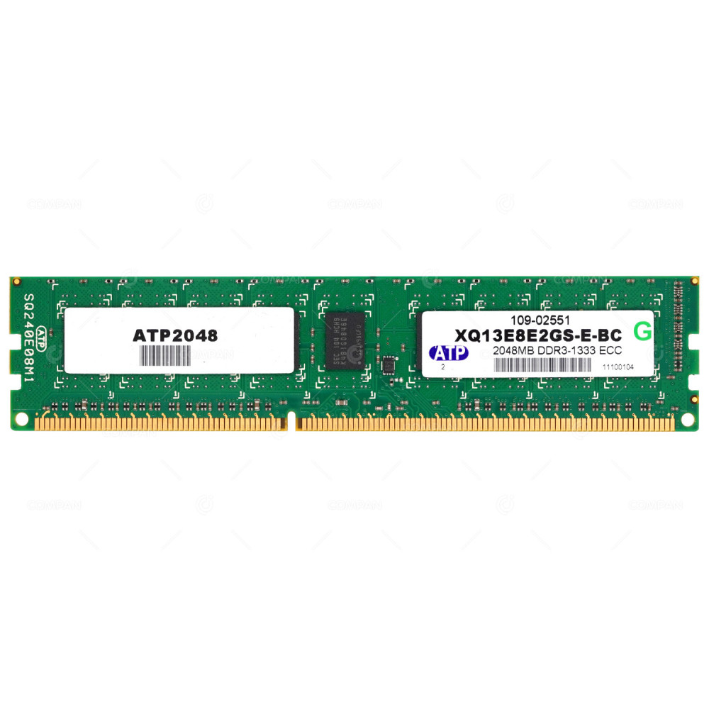 XQ13E8E2GS-E-BC  ATP DDR3 SDRAM 2GB PC3-10600 1333MHZ UDIMM CL9