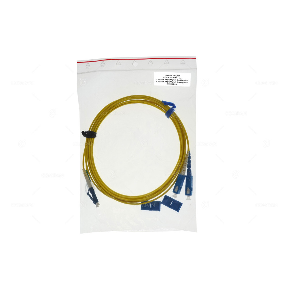 IEC61755-2-1 3M LC-SC  FIBER OPTIC PATCH CORD 9/125 LC/PC-SC/PC 3M