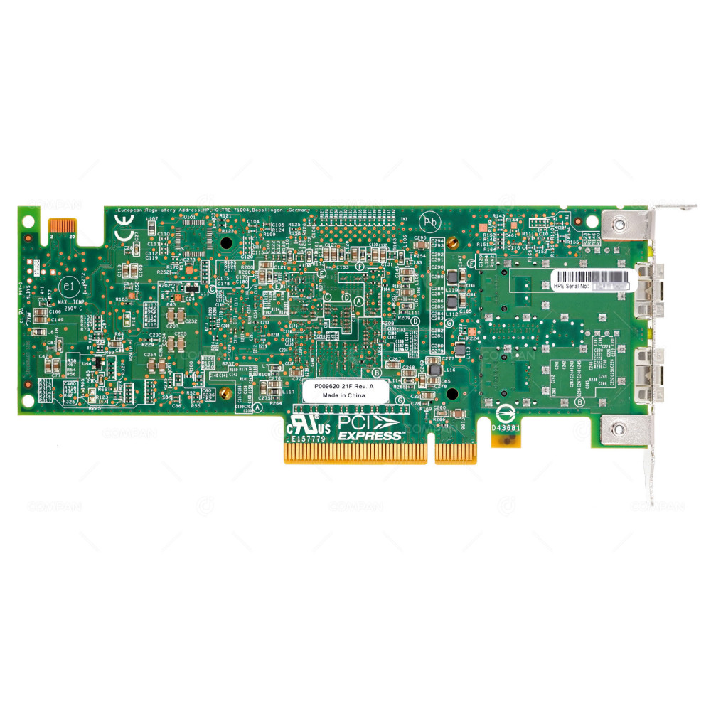 782834-001 LP  HP 557SFP+ DUAL PORT 10G SFP+ PCIE 3.0 X8 NETWORK ADAPTER LOW PROFILE FOR DL360 DL380 G9