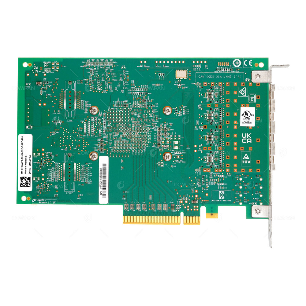 HCWVX  DELL QLOGIC QLE2694-DD 4-PORT 16G SFP+ PC PCIE 3.0 X8 NETWORK ADAPTER