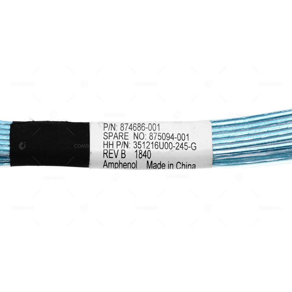 874686-001  HP 4X SFF-8087 MINI SAS CABLE FOR DL380 DL385 DL38X G10