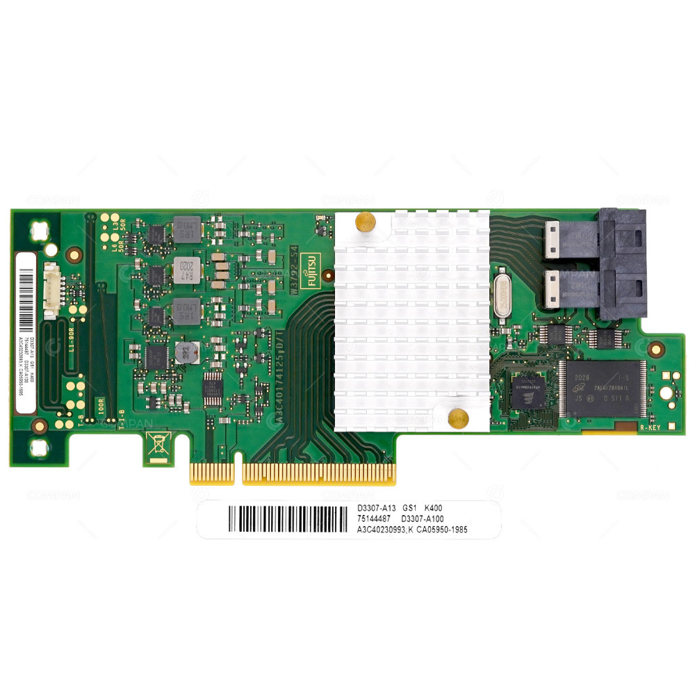 A3C40230993 NO BRACKET FUJITSU PRAID CP400I 12G SAS PCIE X8 MODULAR RAID CONTROLLER NO BRACKET FOR RX2540 M4