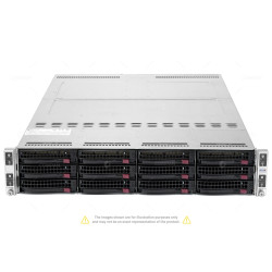 Supermicro SYS-6029TP-HTR 4x X11DPT-PS 8x Xeon Silver 4116 1TB RAM Rails