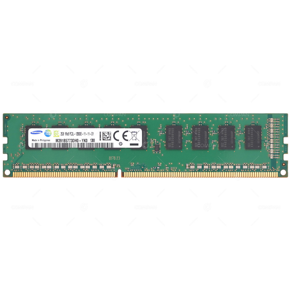 M391B5773DH0-YK0  SAMSUNG DDR3 SDRAM 2GB 1RX8 PC3-12800 1600MHZ UDIMM CL11