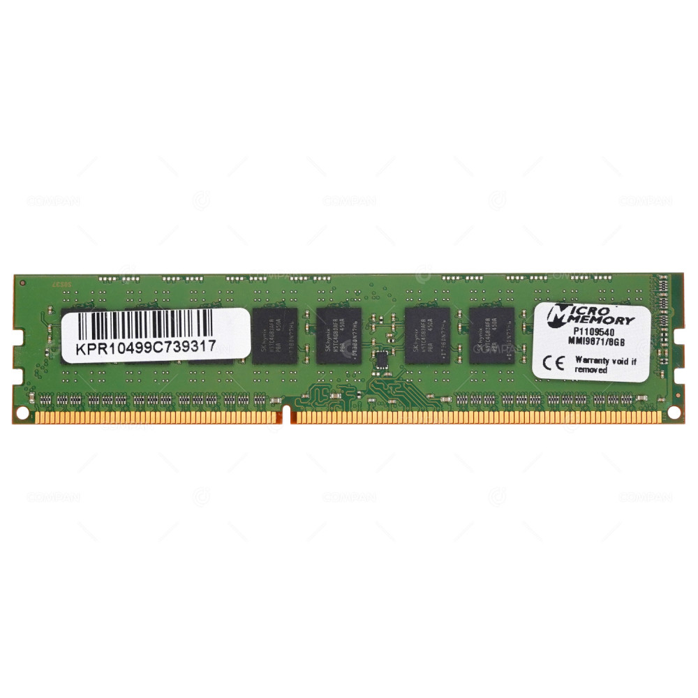 MMI9871  COREPARTS DDR3 SDRAM 8GB PC3-12800 1600MHZ UDIMM CL11